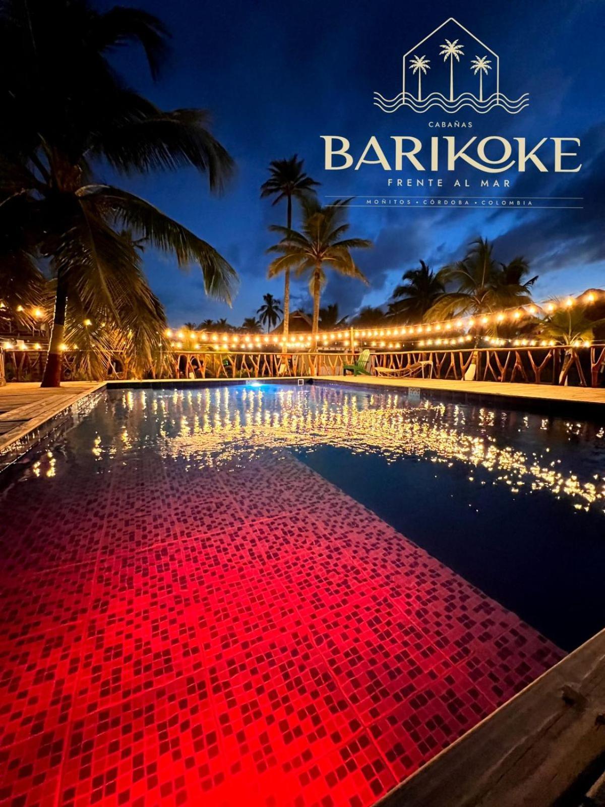Cabanas Barikoke-Bali Moñitos Kültér fotó
