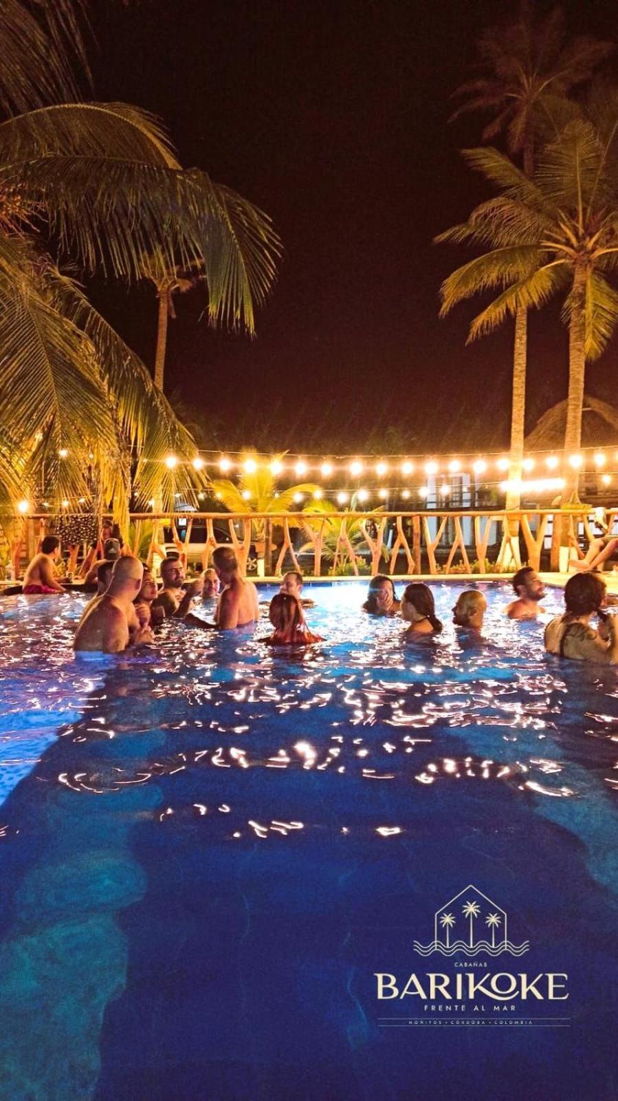 Cabanas Barikoke-Bali Moñitos Kültér fotó